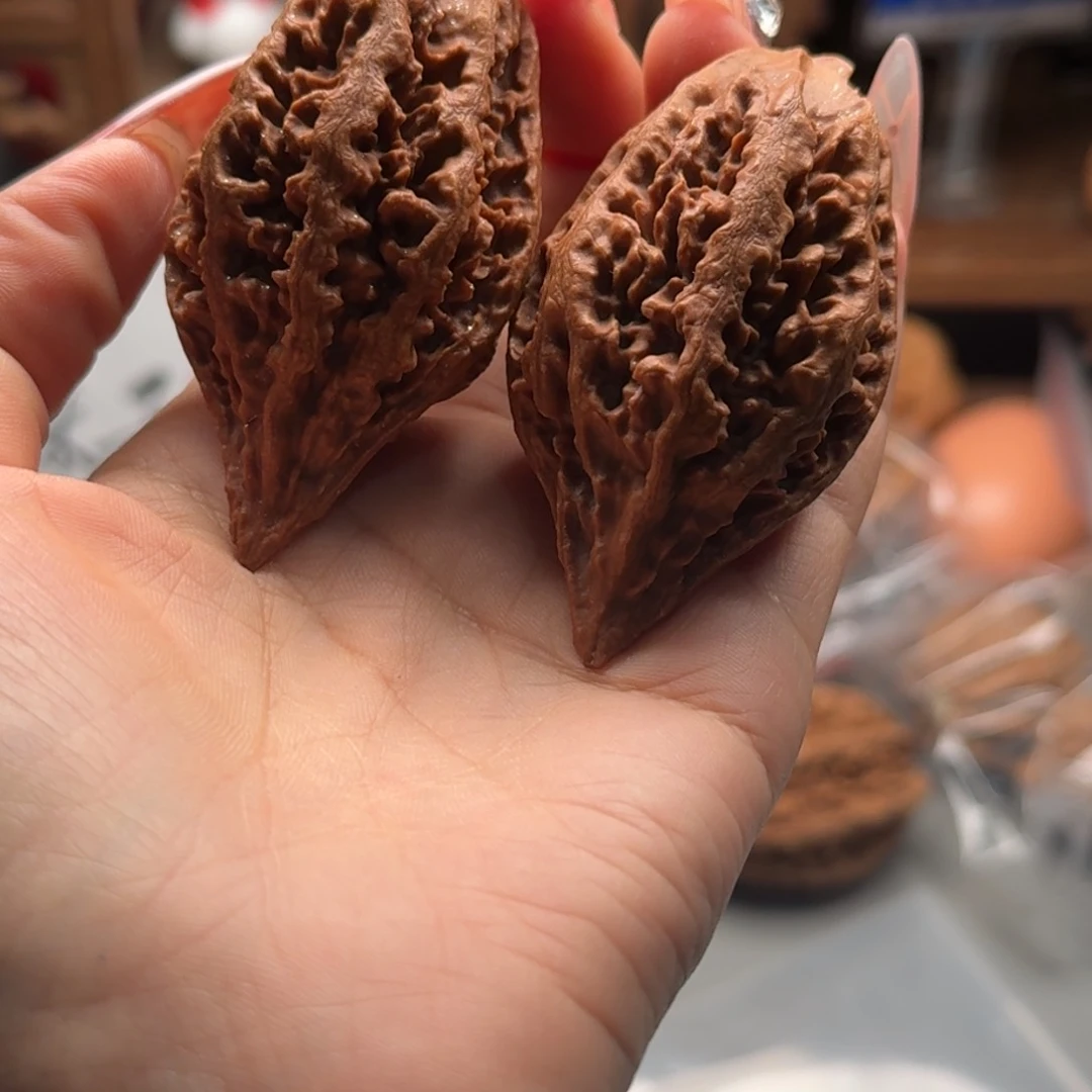 文玩核桃把件楸百核133