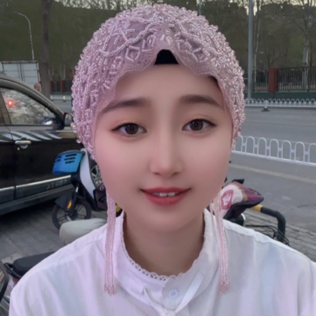 梦娜丽莎高端新款流苏帽子送头花