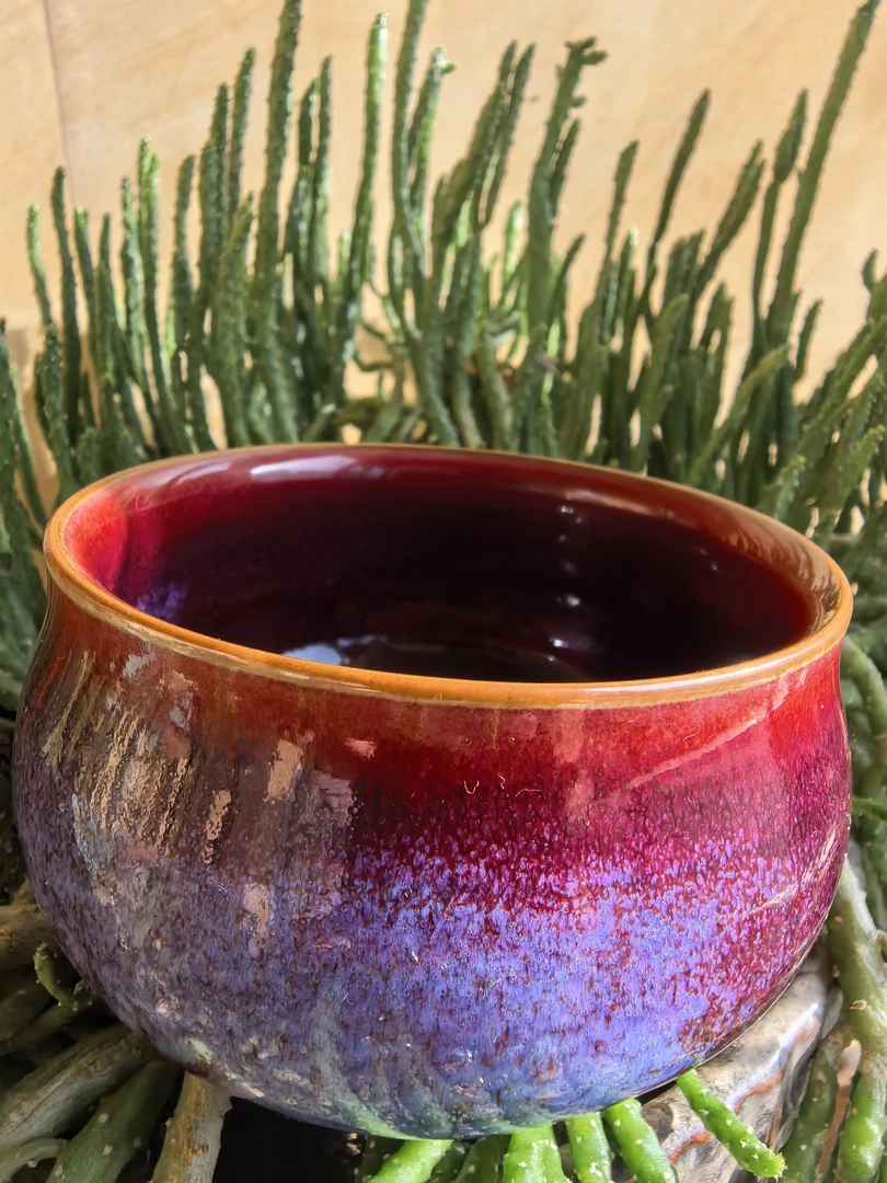 中国神后钧瓷茶具 玉石釉主人杯