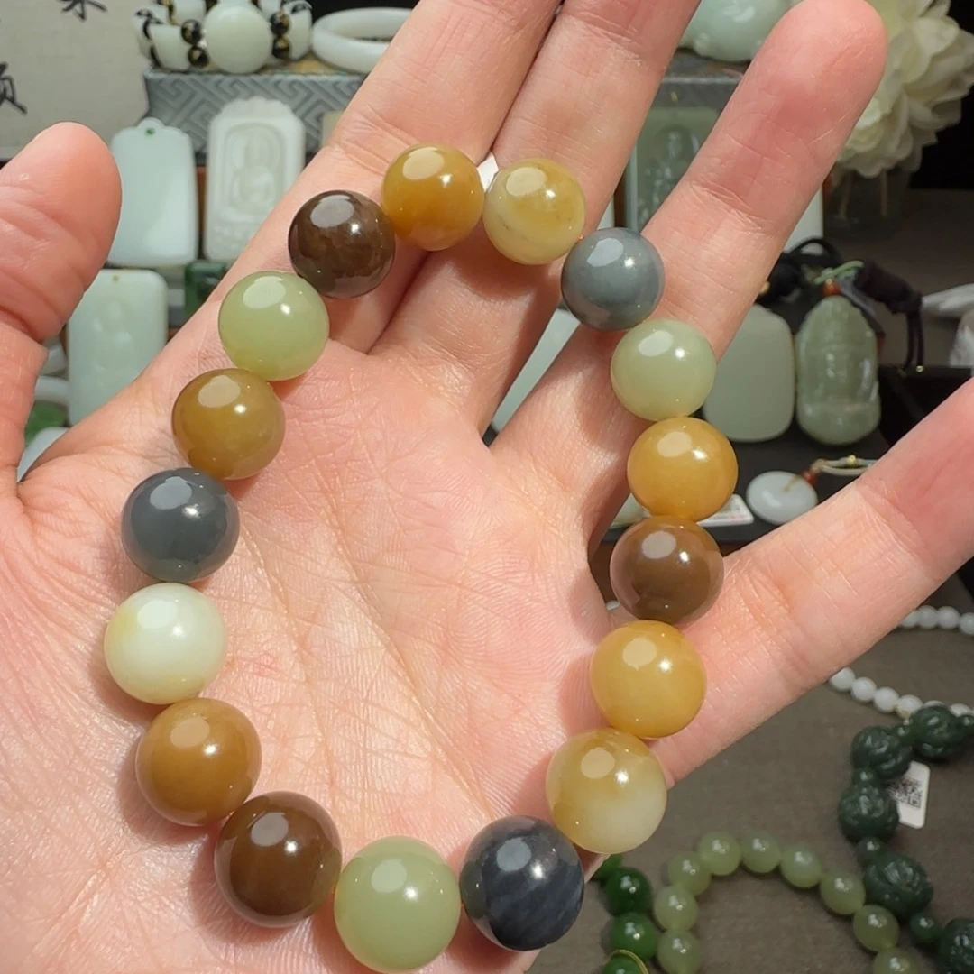 和田玉手链未镶嵌