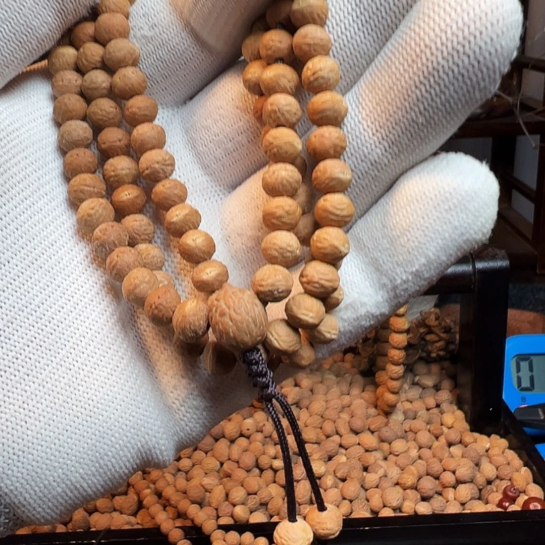 凤眼菩提手串野生酸枣核108