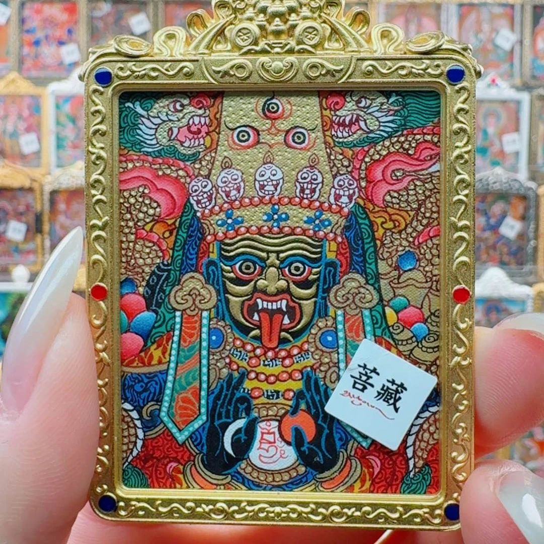 工***姐吊坠扎基拉姆 傲尖 热贡