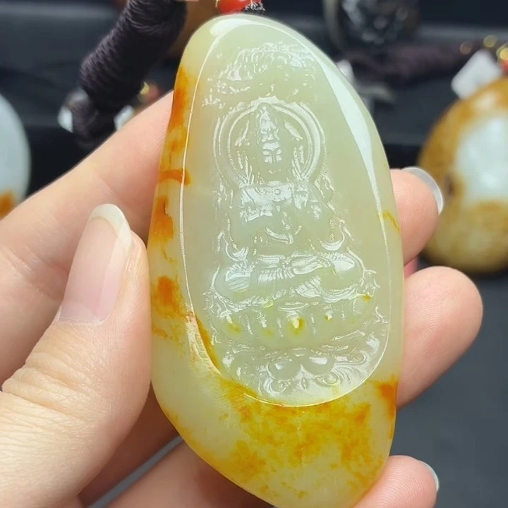 和田玉玉石挂件N1109拍一发一