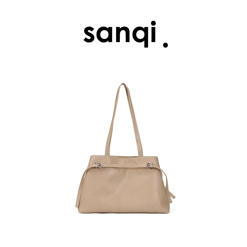 【小胡子】sanqimtime小叁七#手提斜挎包单肩大容量托特包头层植鞣