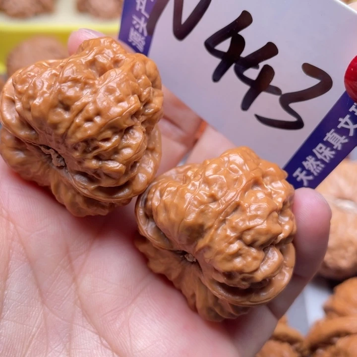 桃核把件蛙蛙35尺