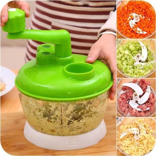 大号手动绞菜机绞肉机多功能料理器手摇碎菜宝绞菜切菜器 榨汁器