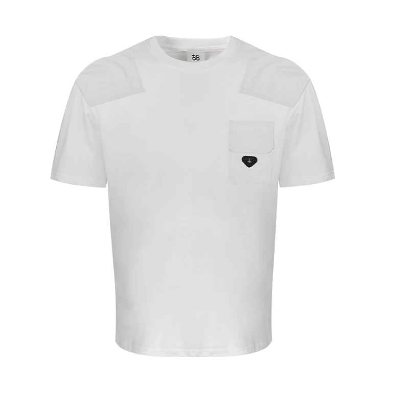 BB 巴莱尔【R标授权 】正版经典口袋蜜蜂男女短袖T恤潮 BB2136