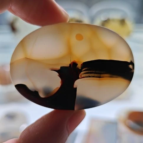 玛瑙/玉髓未镶嵌吊坠(不含链)71号