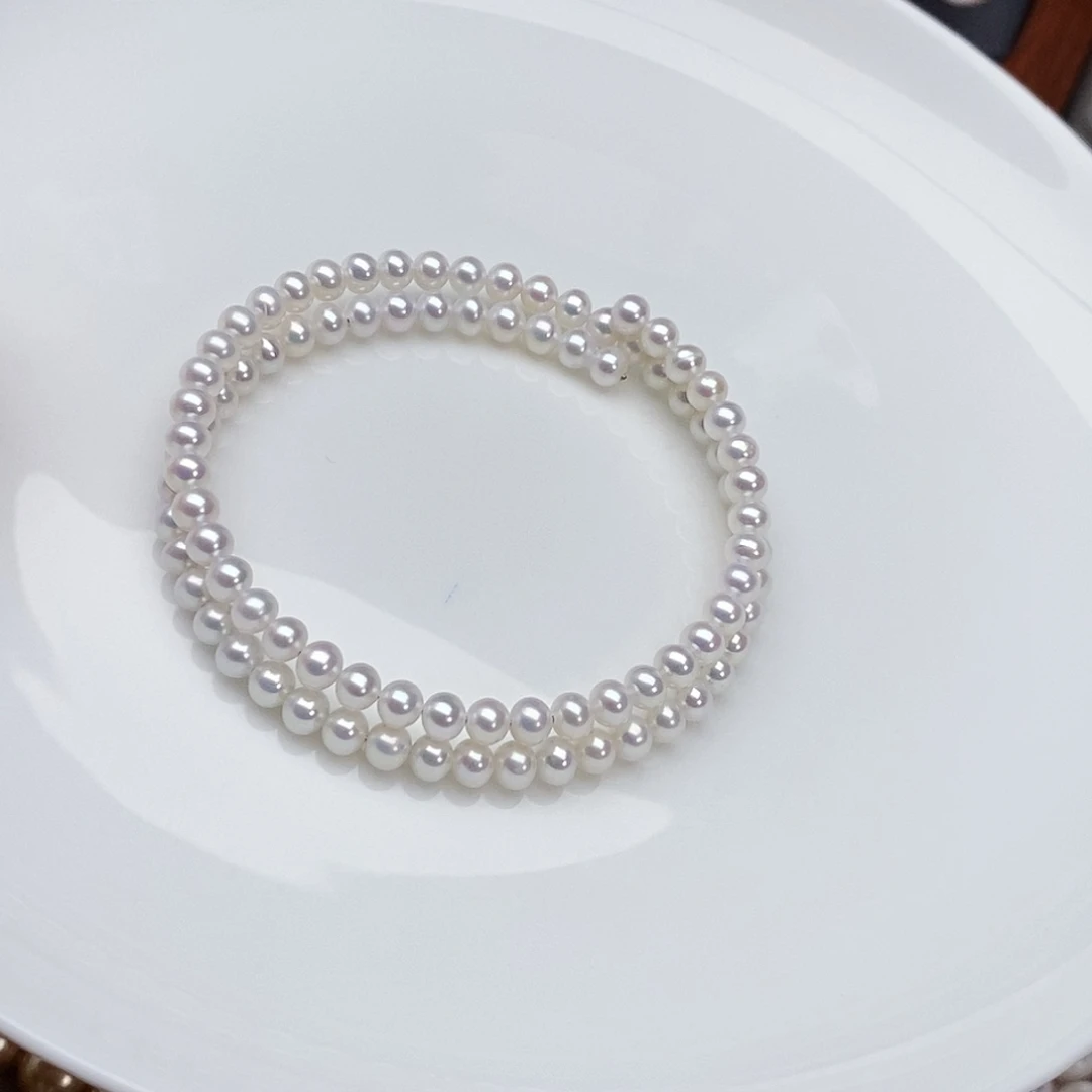 银S925镶嵌颈饰淡水珍珠