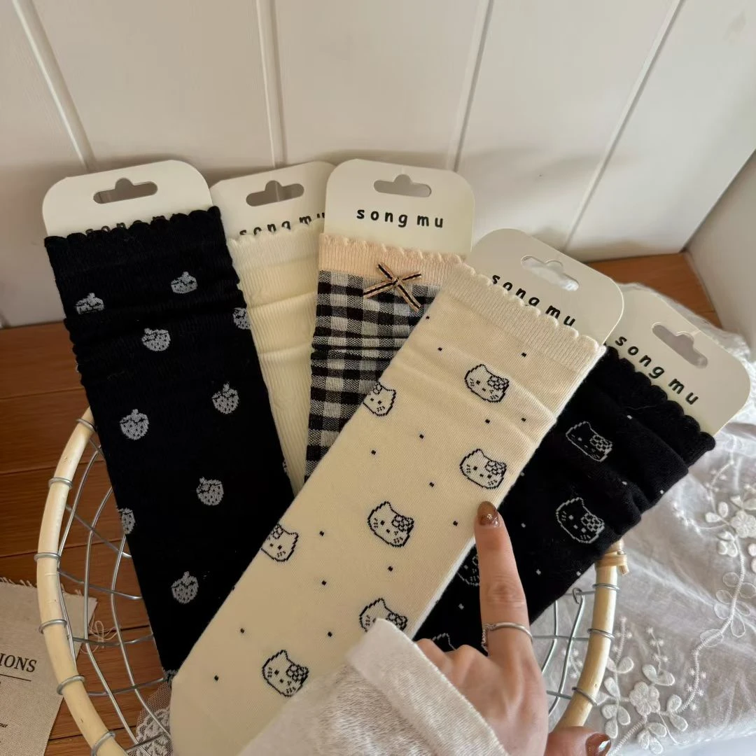 秋冬季韩系百搭高品质女袜(直播专用)