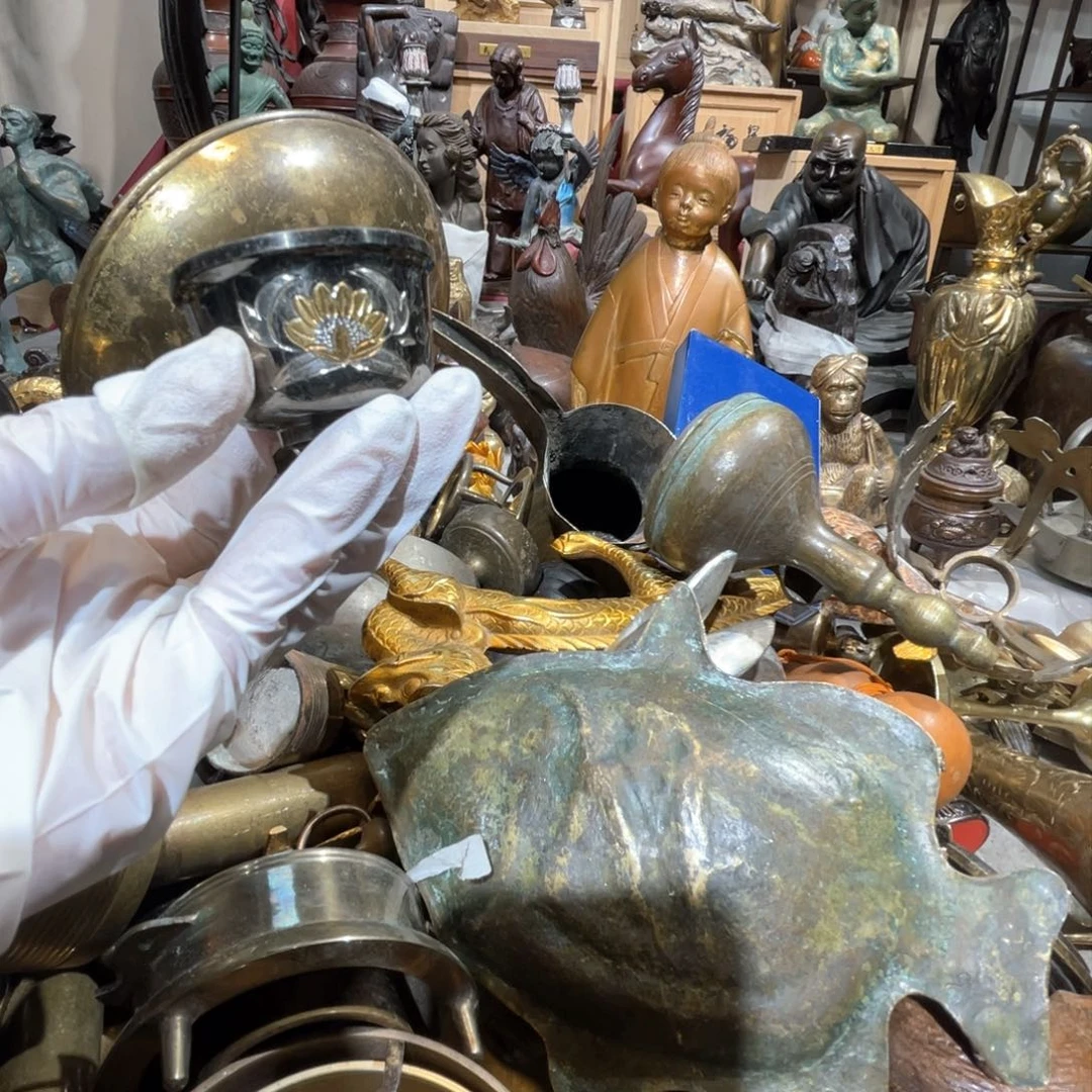 大阪回流铜器摆件18