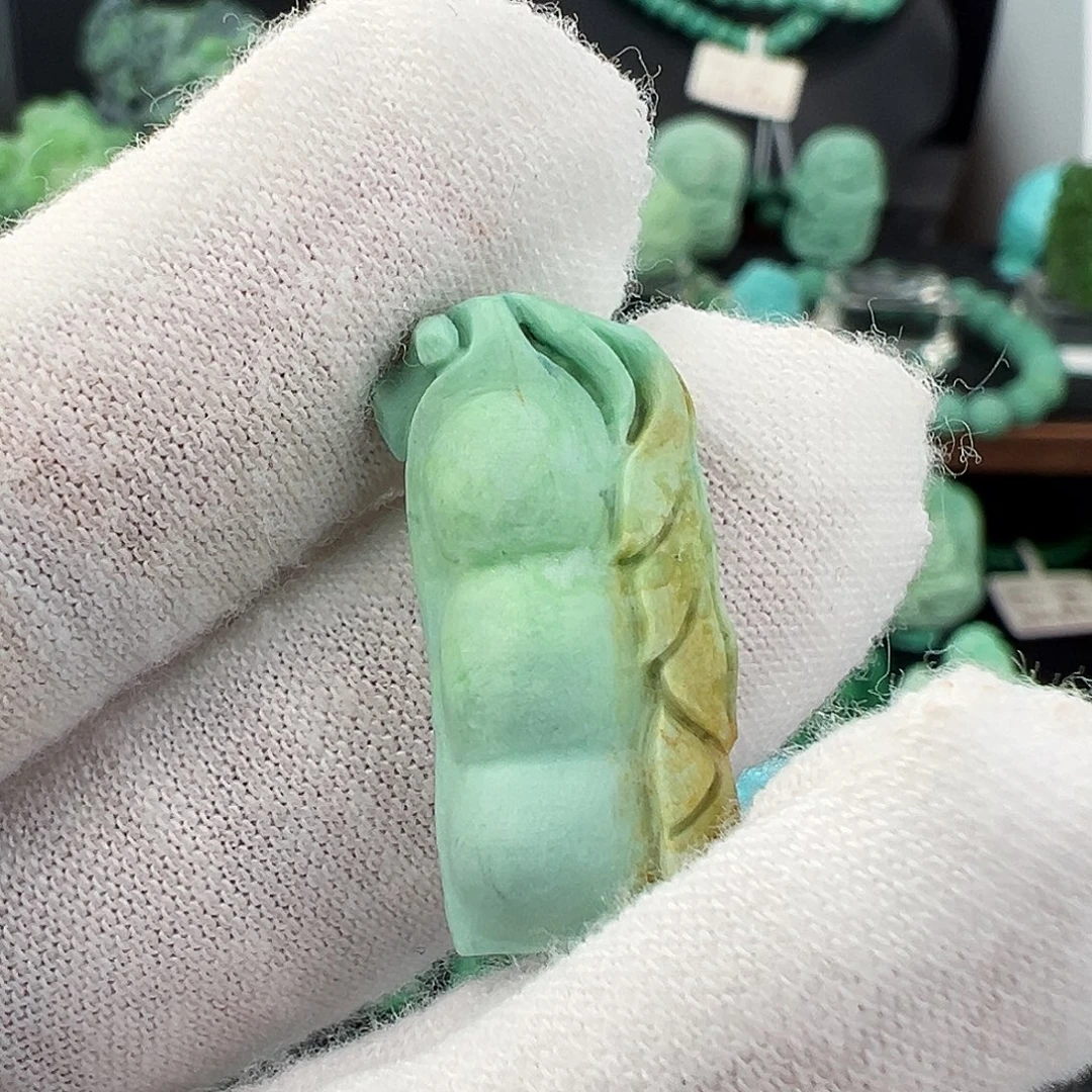 绿松石未镶嵌绿松石主播璐璐