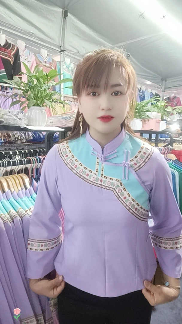 新款民族服装少数民族服装壮族服装云南服装