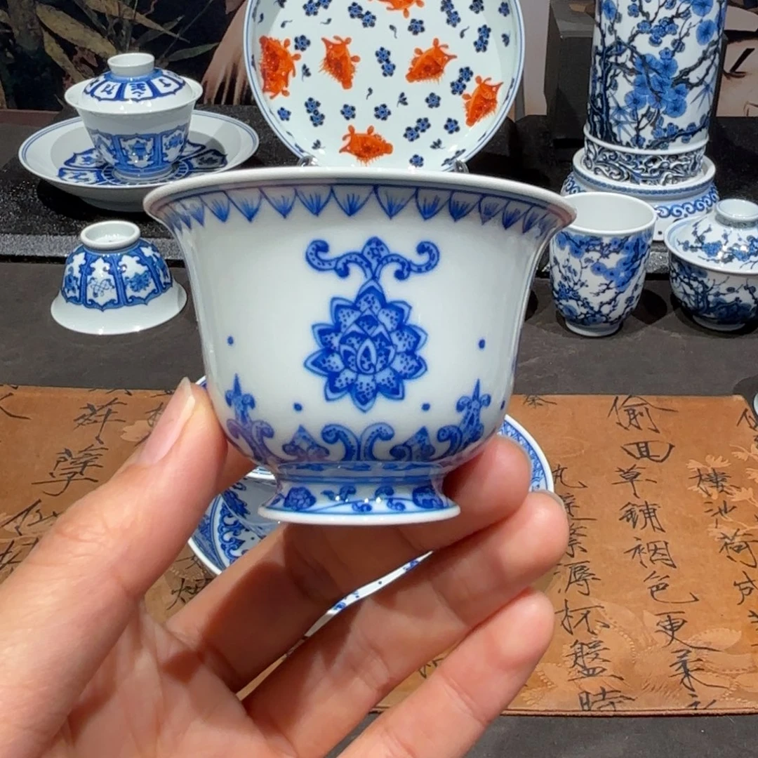 手工手绘陶瓷茶具