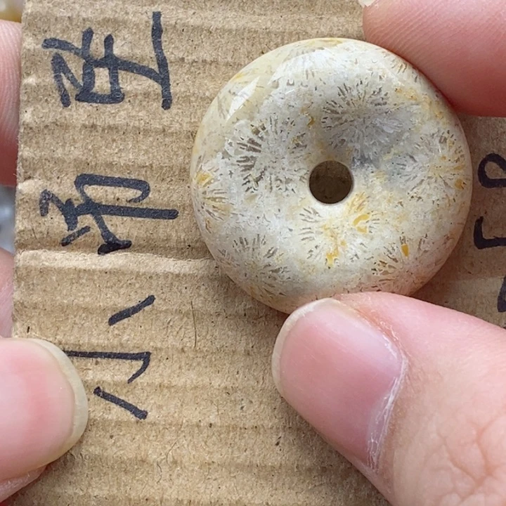 硅化珊瑚（珊瑚玉）颈饰未镶嵌宏*