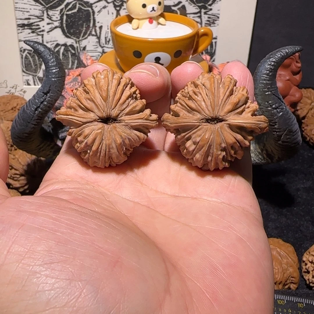 文玩核桃吊坠38全品四座楼