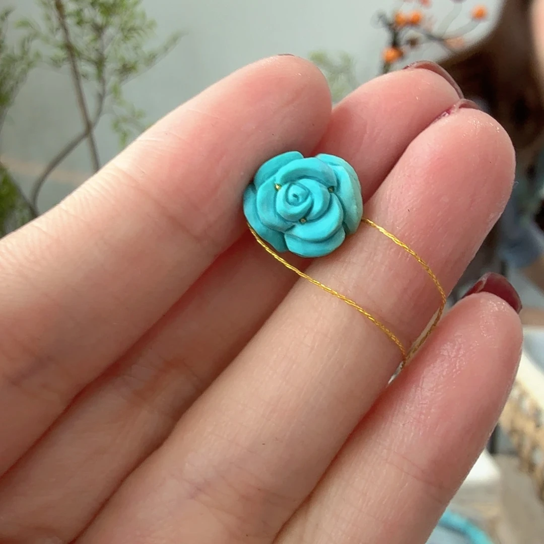 绿松石未镶嵌珠宝奇石