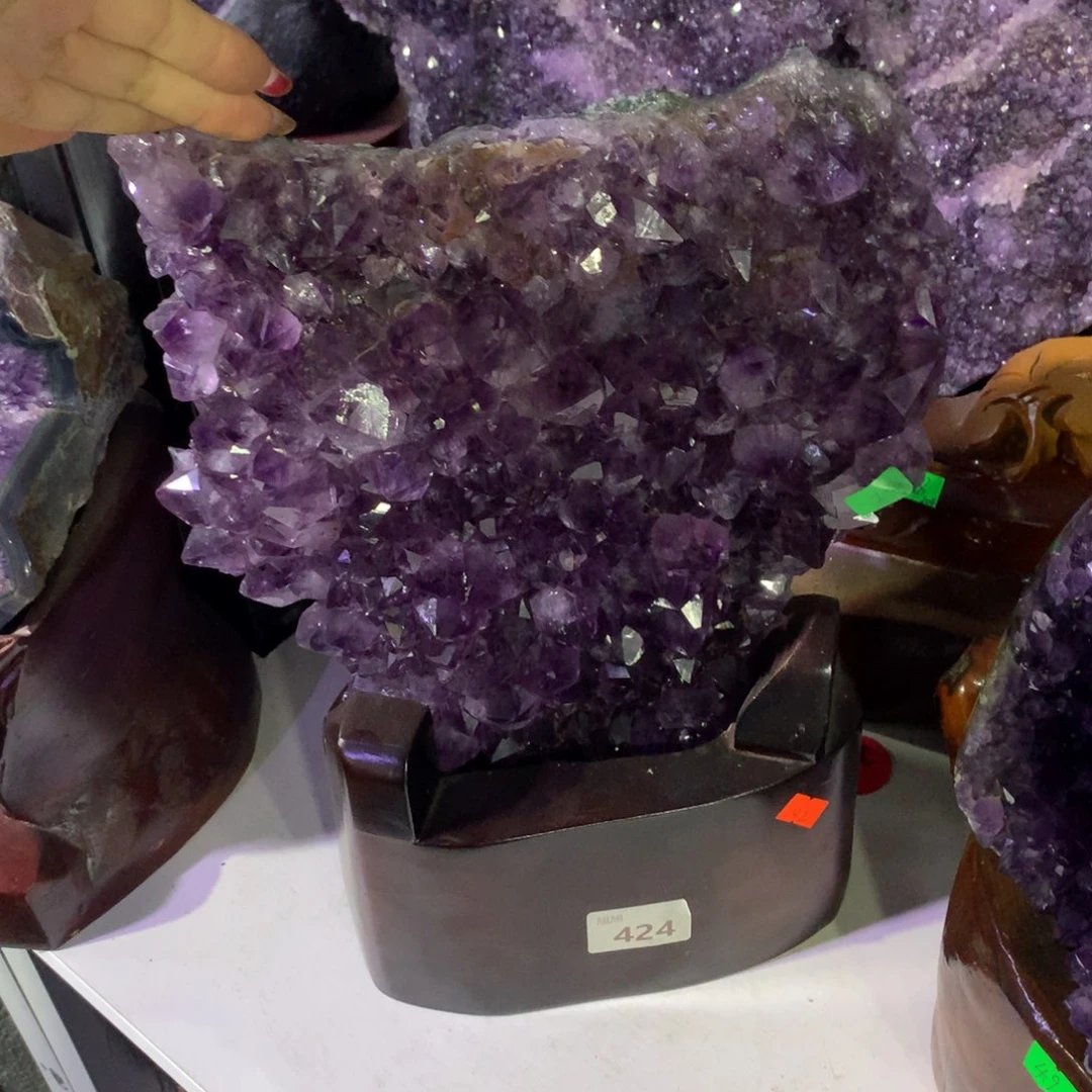 水晶摆件婷未镶嵌