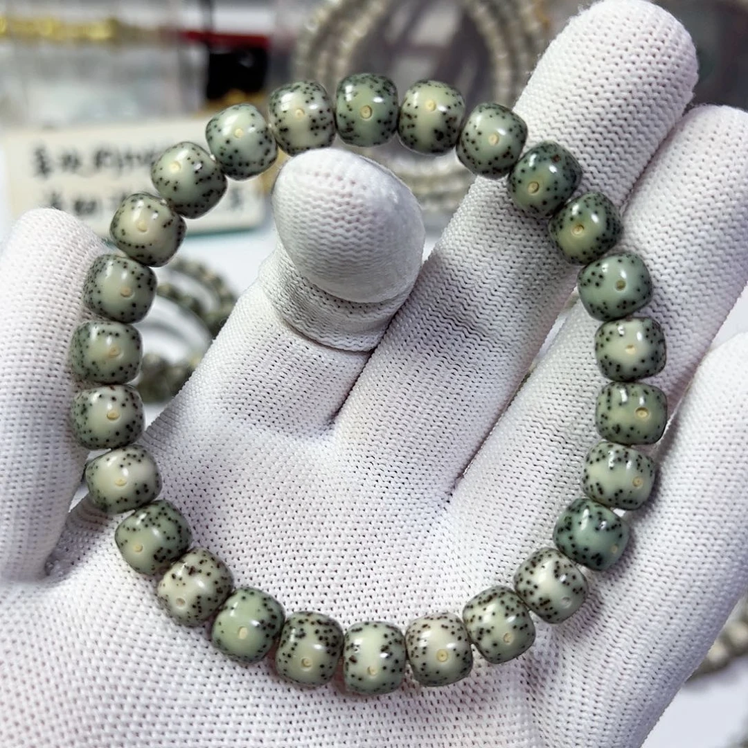 星月菩提手串98青瓷黄金瞳a15