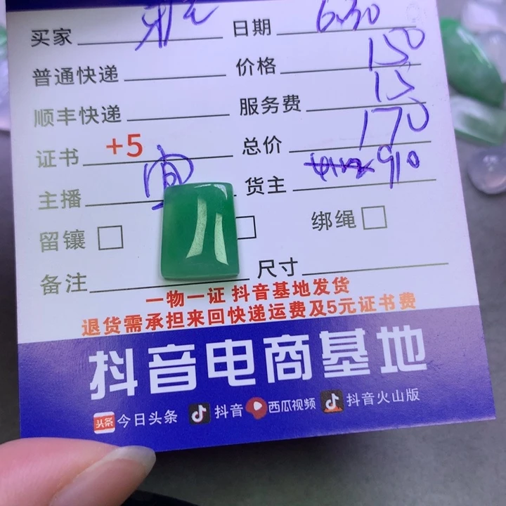 翡翠未镶嵌颈饰✨****?