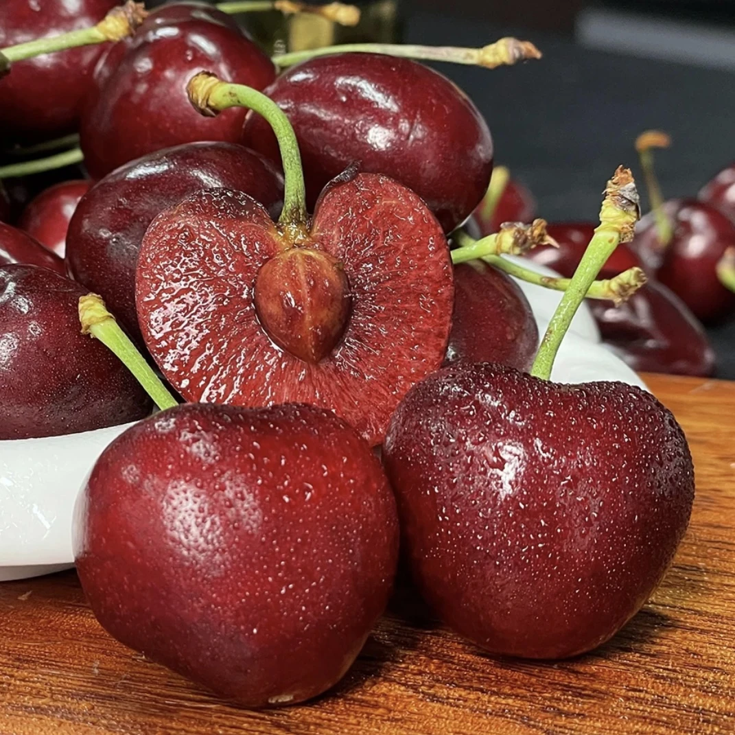 【绿野大叔】智利海运拉宾斯车厘子2JJ原箱5斤-顺丰 内附果径卡