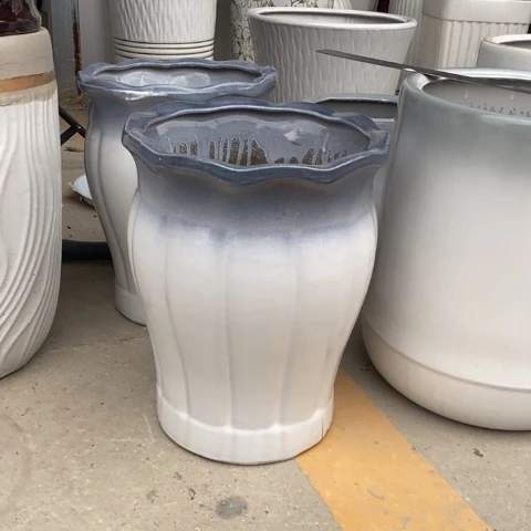 低腰花口渐变灰南瓜中 口26/34