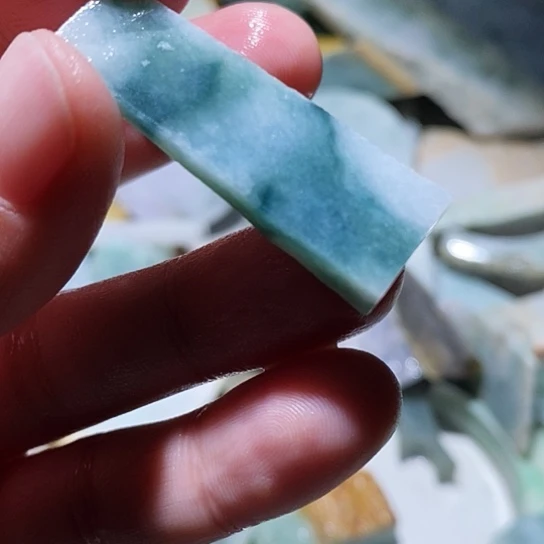 翡翠散珠边角料163