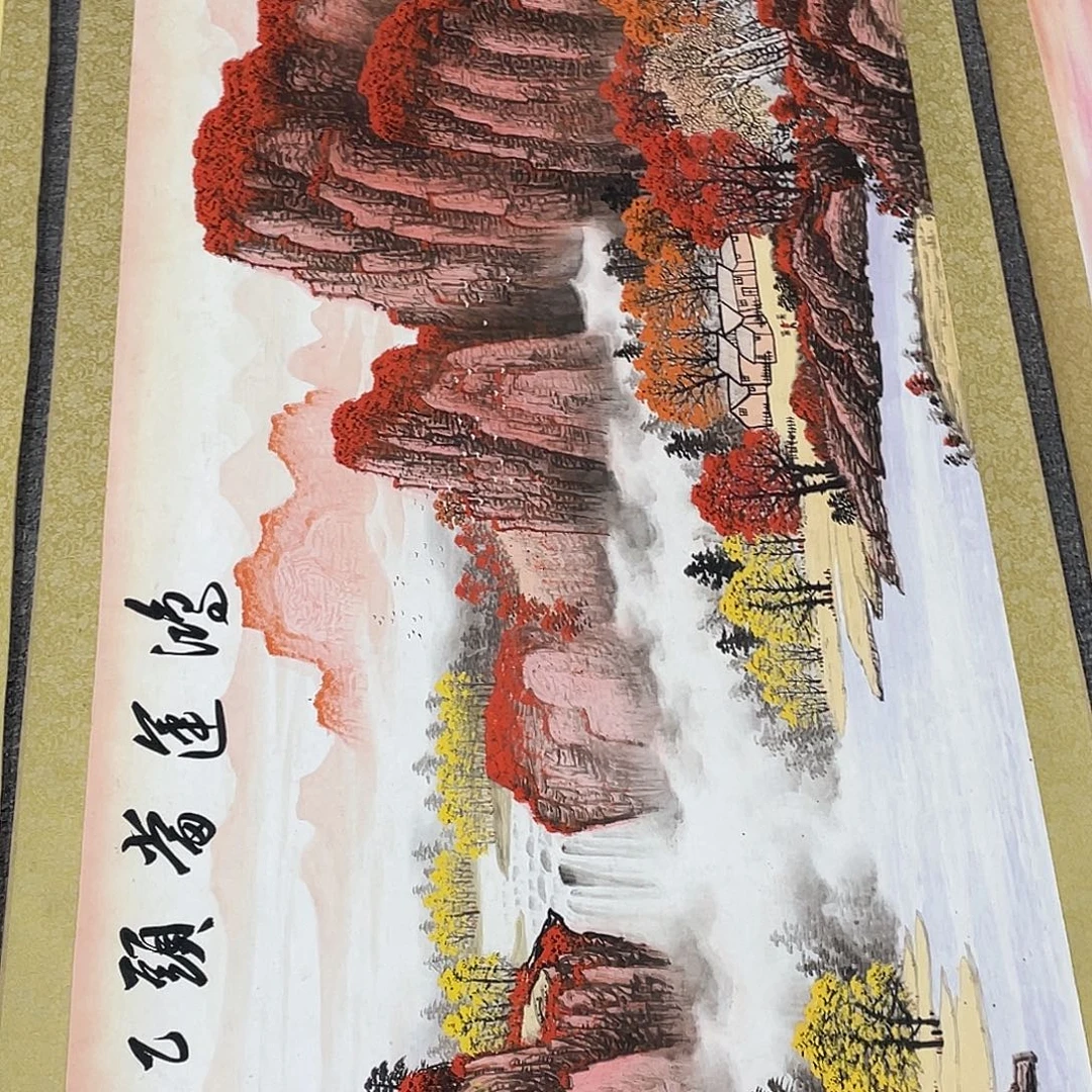 国画老师，手笔手绘作品y