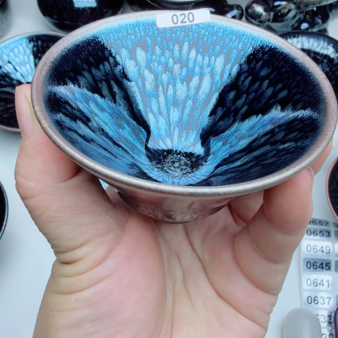 茶盏秦国凤百花斗笠20