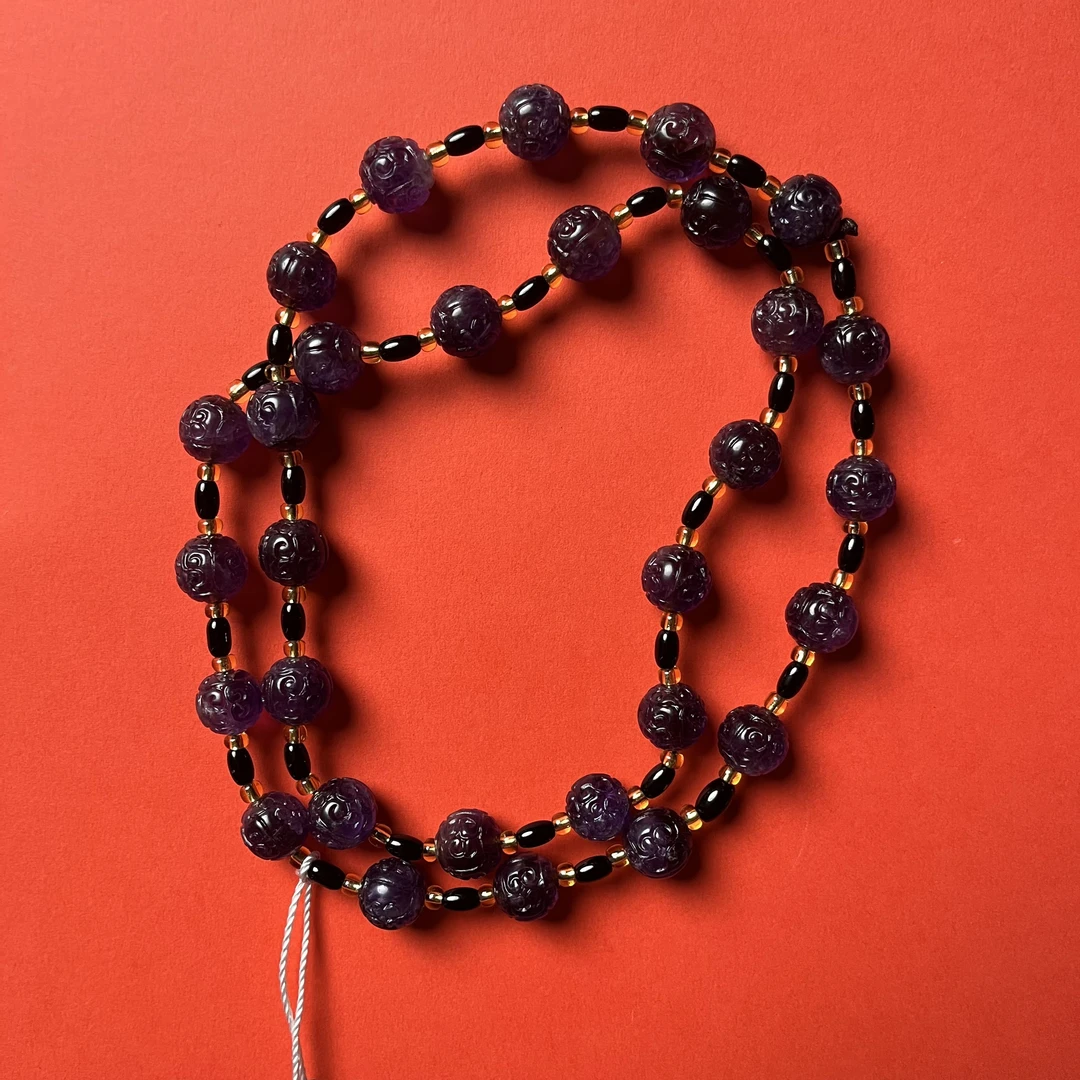 紫水晶如意脖挂 9616