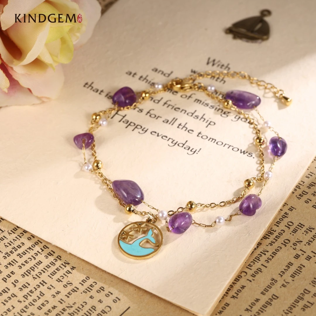 铜合金仿珍珠脚链 CZ67XIPC-27743 简约时尚小众百搭轻奢气质脚链