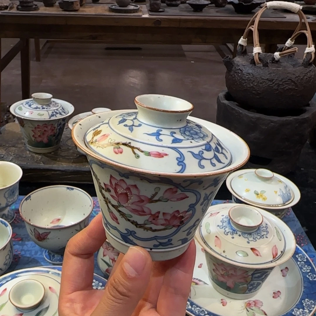 瓷片景德镇手作器皿同款发货