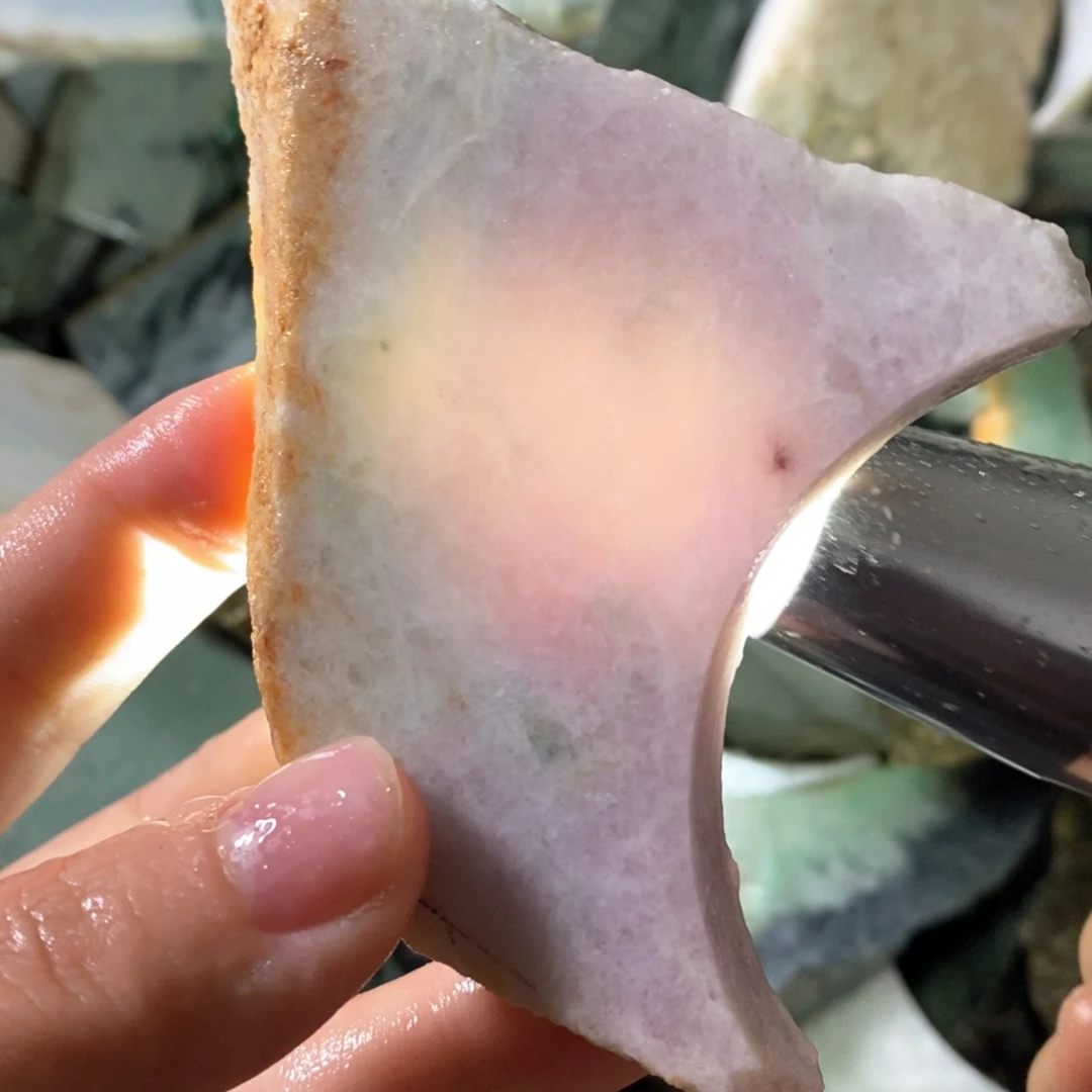 颈饰未镶嵌翡翠天然翡翠