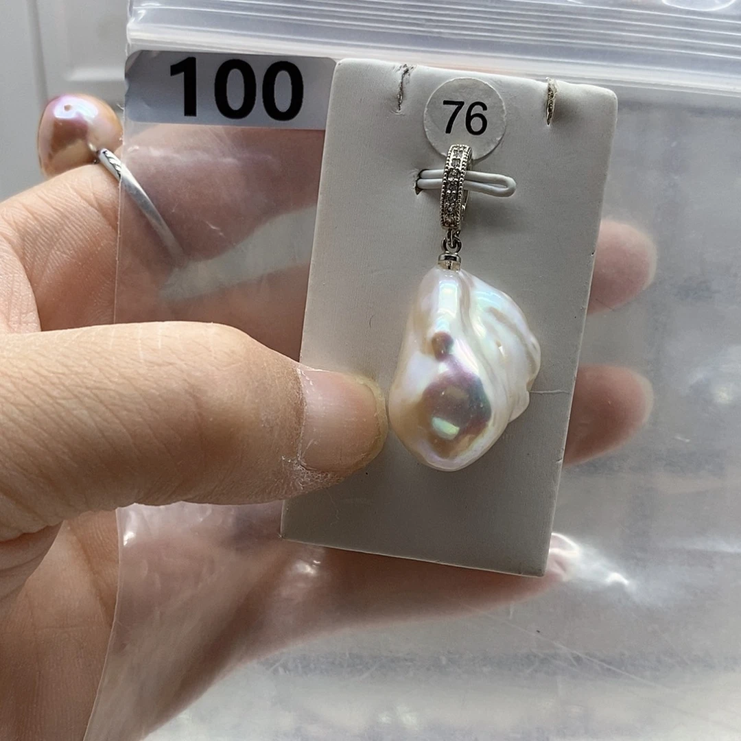 颈饰合金淡水珍珠