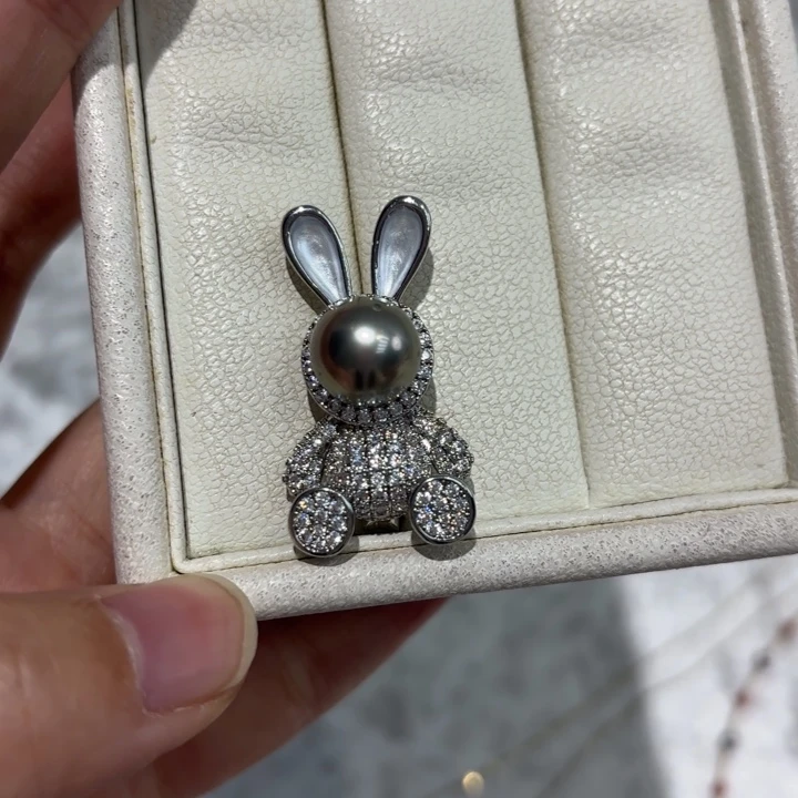 胸针海水珍珠未镶嵌