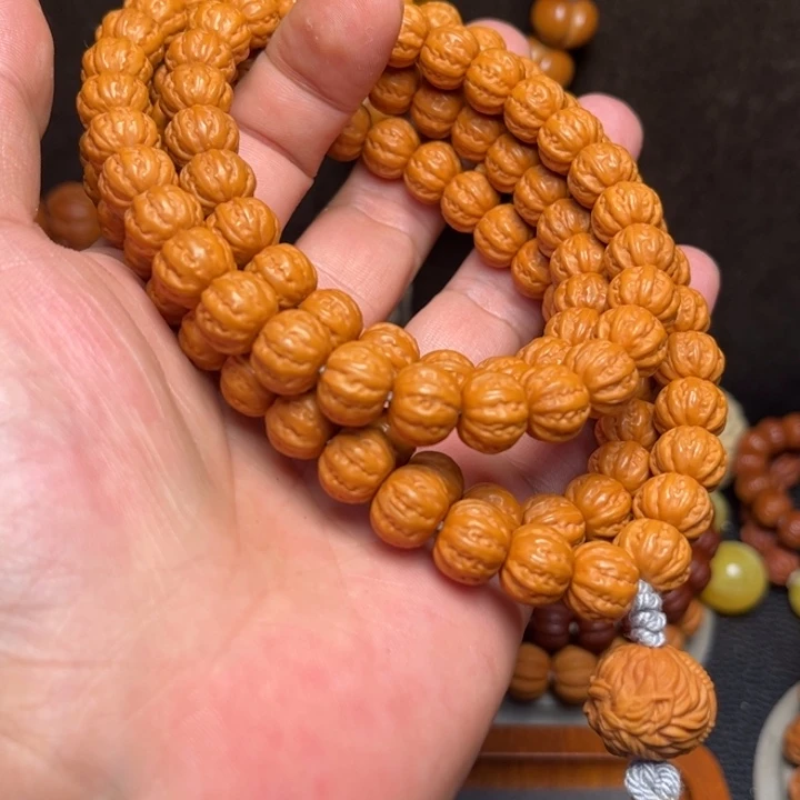 猴头核桃把件八棱脖挂