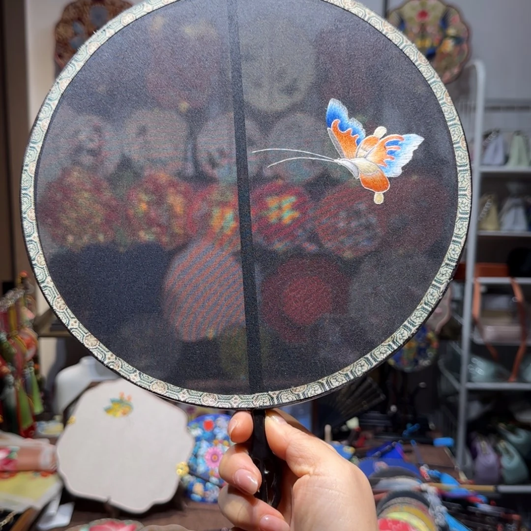 小***佈织绣纯手工苏绣双面绣