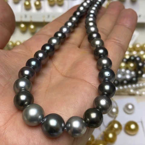 未镶嵌颈饰海水珍珠