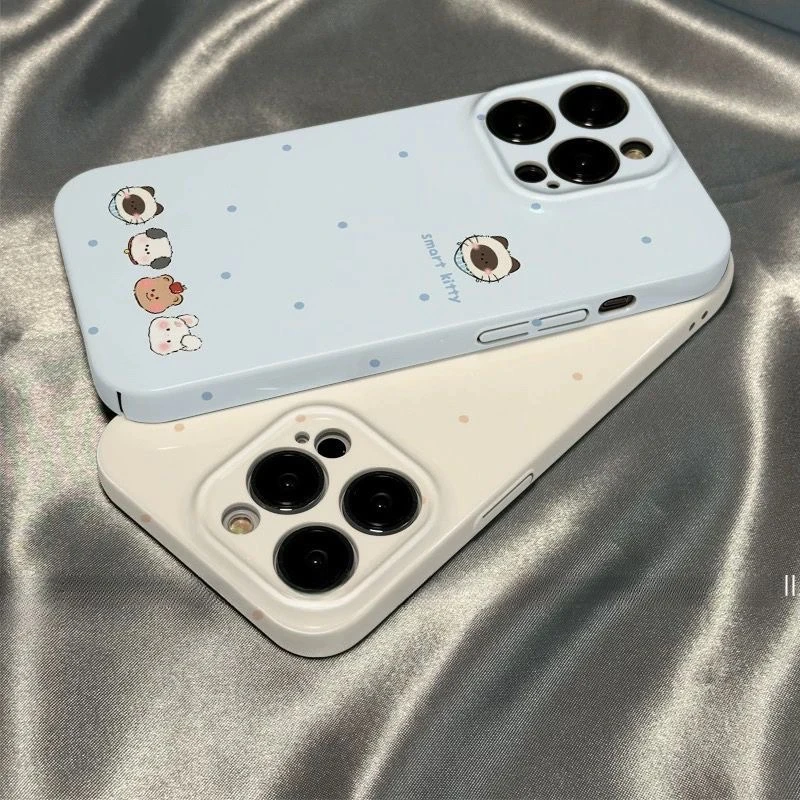 波点动物适用iPhone16promax手机壳华为oppo红米荣耀vivo菲林硬壳
