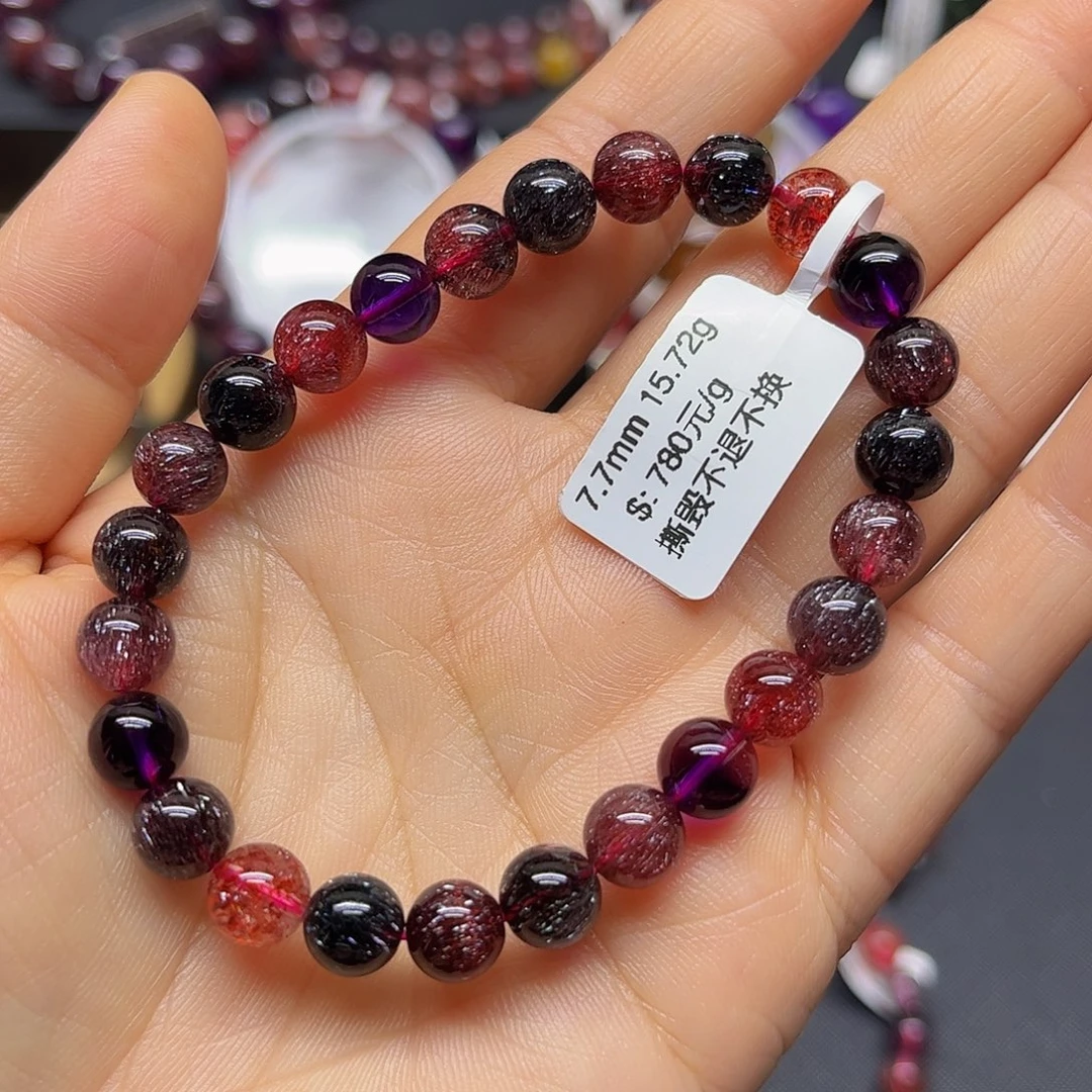 未镶嵌水晶手链天然水晶
