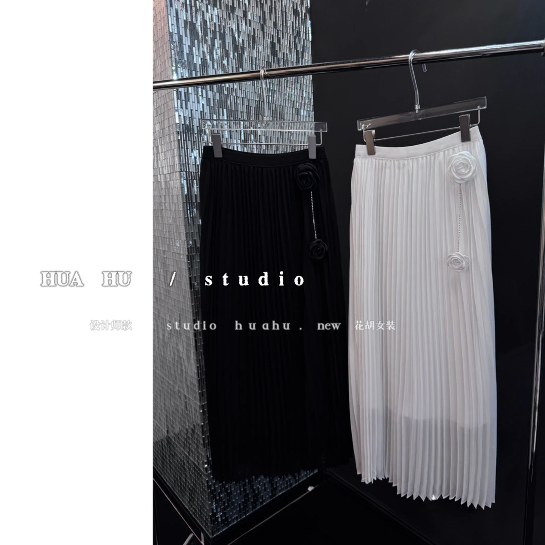 【玫瑰与山茶】 独立设计师  高定系列半身裙 全网没同款