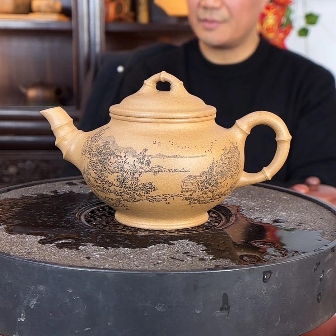 紫砂茶壶冯伟老师紫砂壶350cc