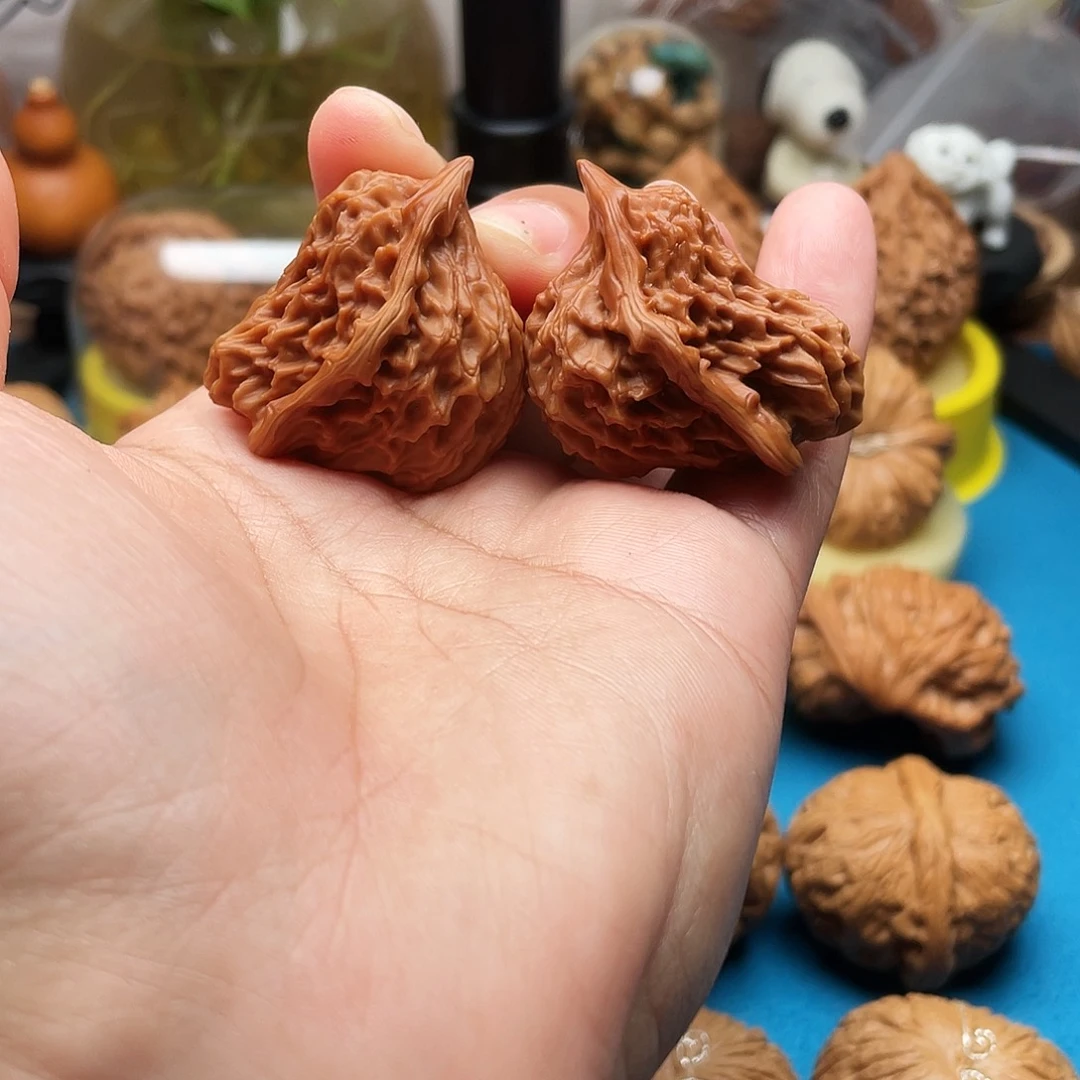 吊坠文玩核桃鸳鸯