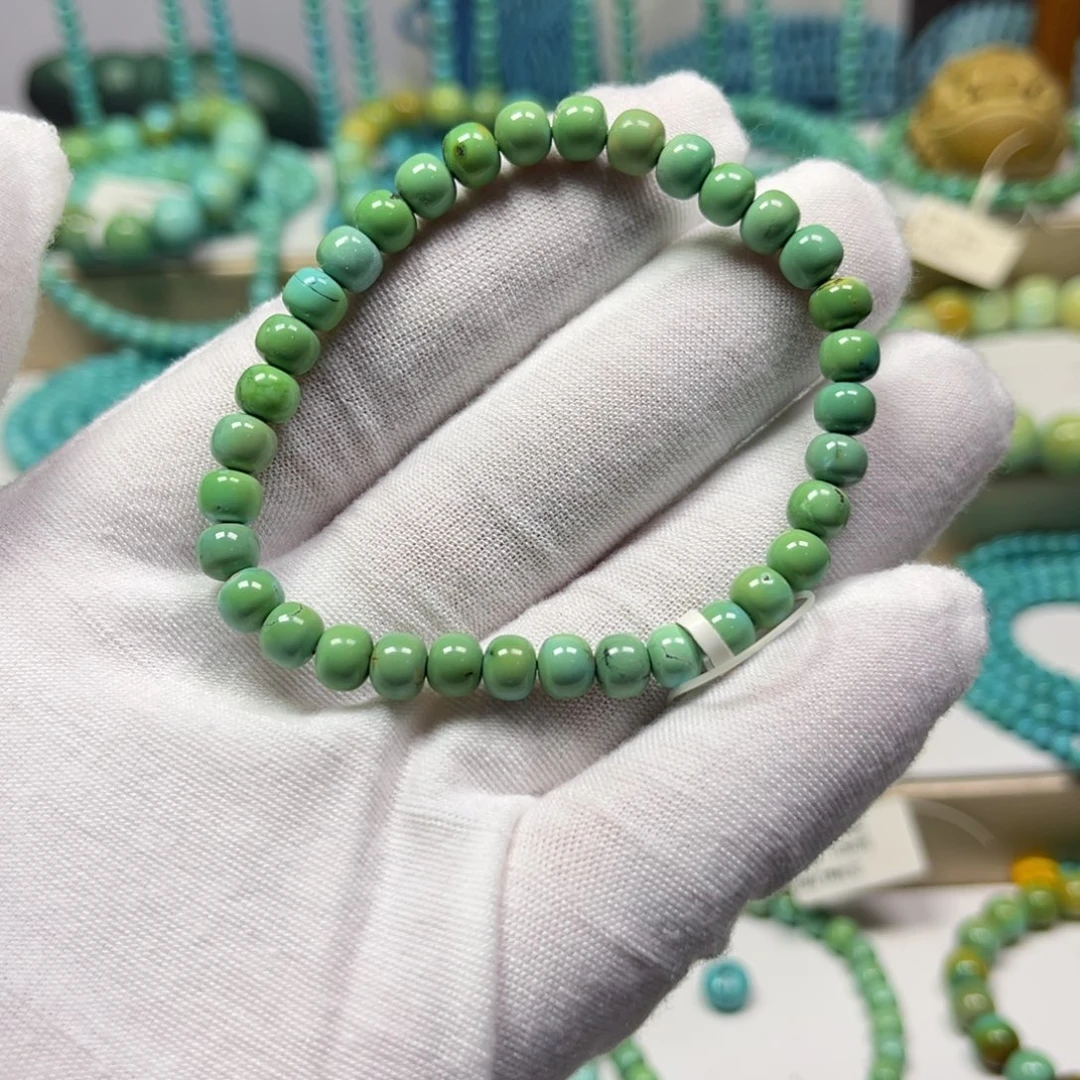 绿松石未镶嵌手链