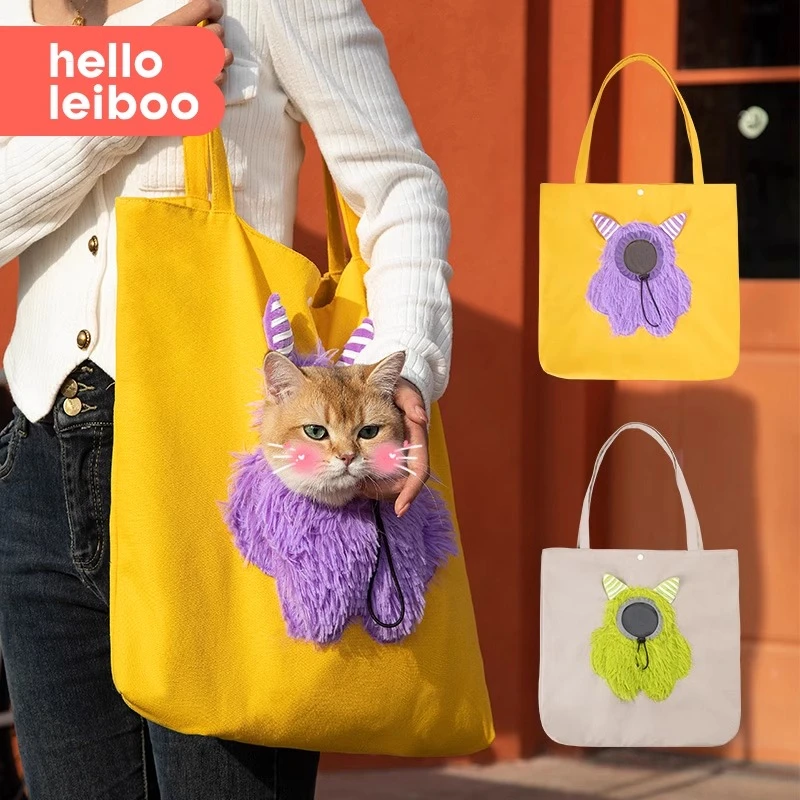 猫包便携外出轻便款可露单肩斜挎防挣脱布偶宽松舒适大容量背包