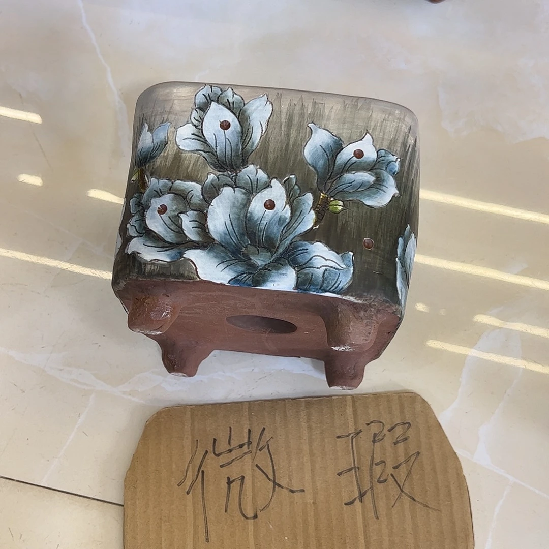 景德镇炫彩手绘口12高11.5