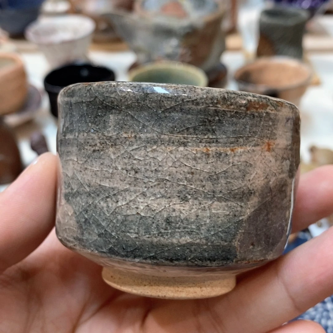 柴烧侘寂粗陶茶具