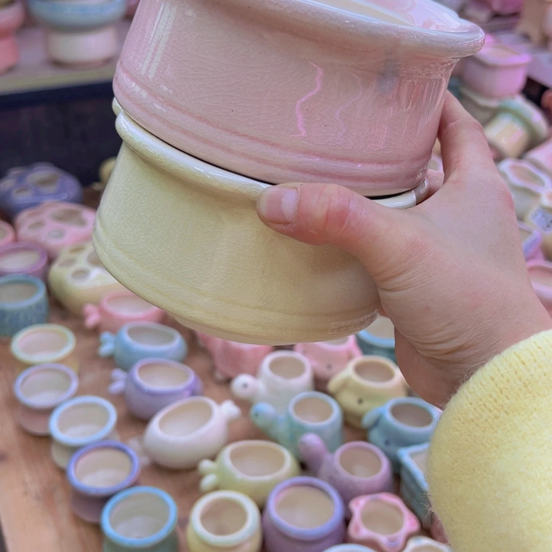 陶瓷花盆当场凑满12包邮