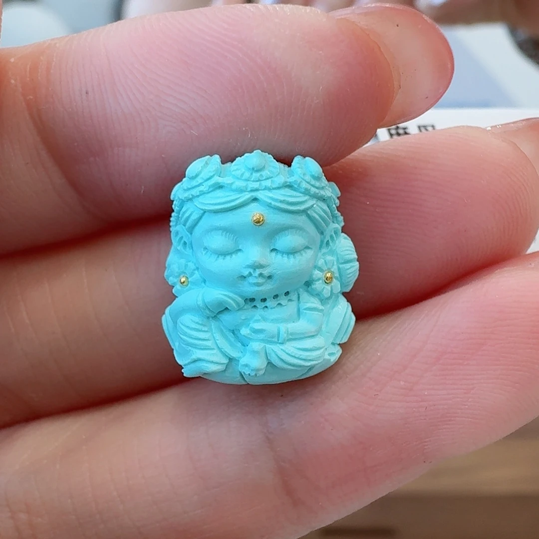 未镶嵌绿松石珠宝奇石