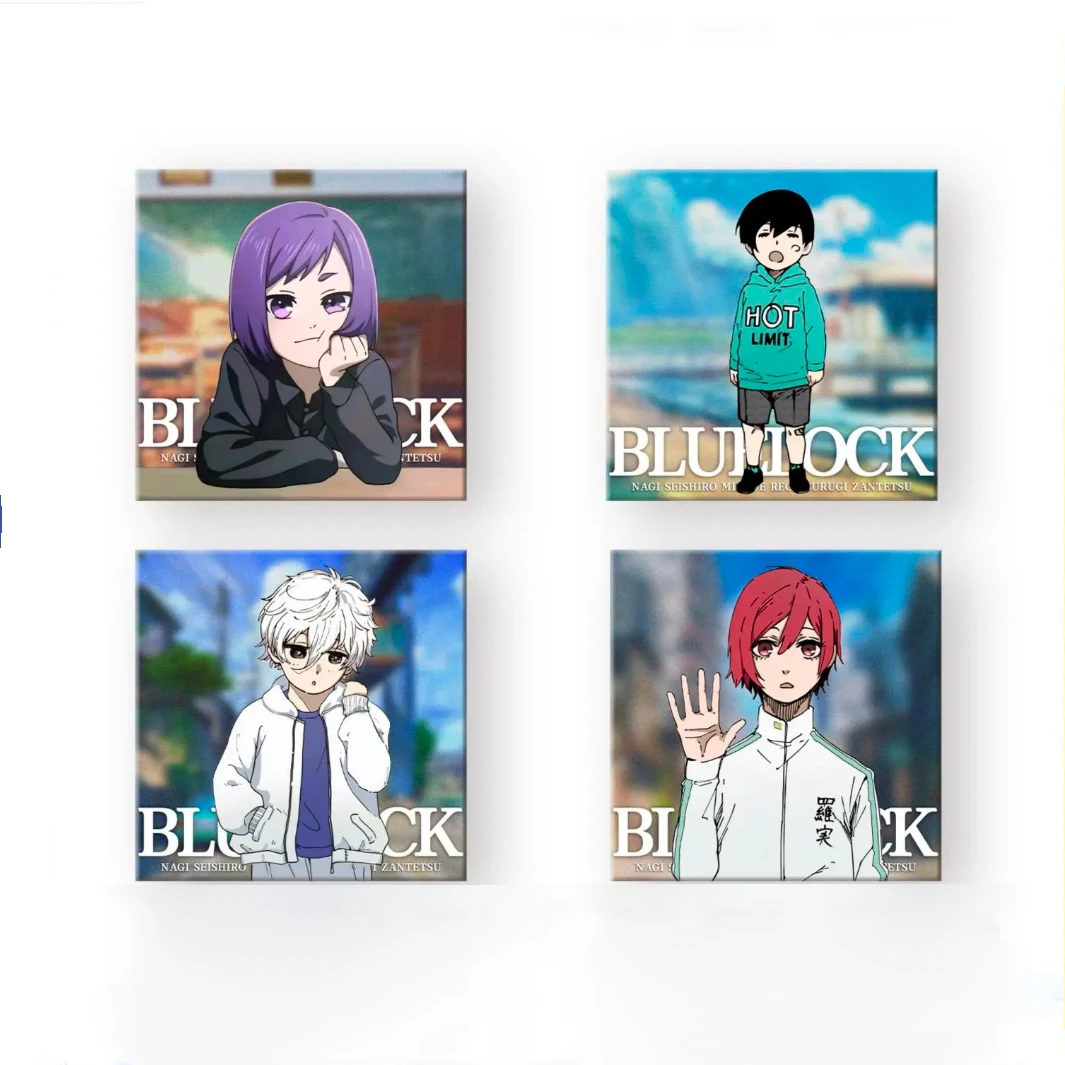 【拍一拆二】彩虹谷-《蓝色监狱》亚克力透卡彩窗童年同人盲盒